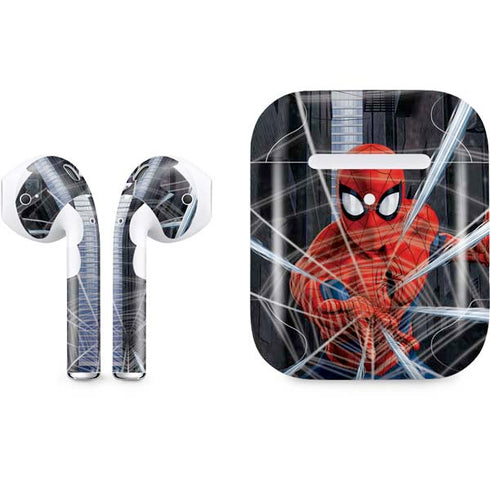 Marvel Spiderman Web Throw Apple AirPods 2 Skin