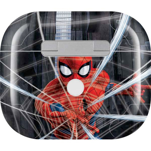 Marvel Spiderman Web Throw Apple AirPods (3rd Gen 2021) Skin