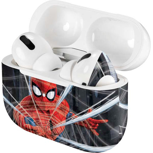 Marvel Spiderman Web Throw AirPods Skins