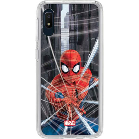 Marvel Spiderman Web Throw Galaxy Cases