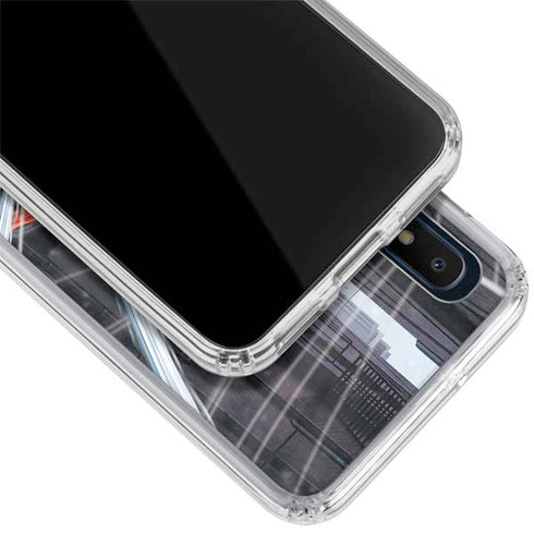 Marvel Spiderman Web Throw Galaxy A10e Clear Case