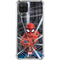 Marvel Spiderman Web Throw Galaxy A12 Clear Case