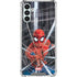 Marvel Spiderman Web Throw Galaxy A13 5G Clear Case