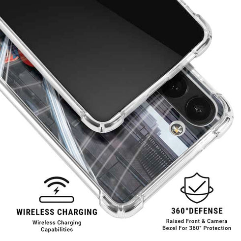 Marvel Spiderman Web Throw Galaxy A13 5G Clear Case