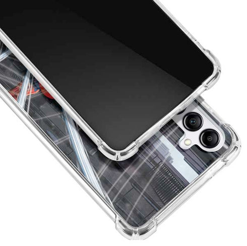 Marvel Spiderman Web Throw Galaxy A14 5G Clear Case