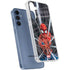 Marvel Spiderman Web Throw Galaxy A55 5G Clear Case