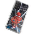 Marvel Spiderman Web Throw Galaxy A72 5G Clear Case