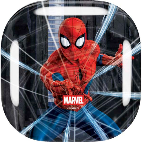 Marvel Spiderman Web Throw Galaxy Buds Live Skin