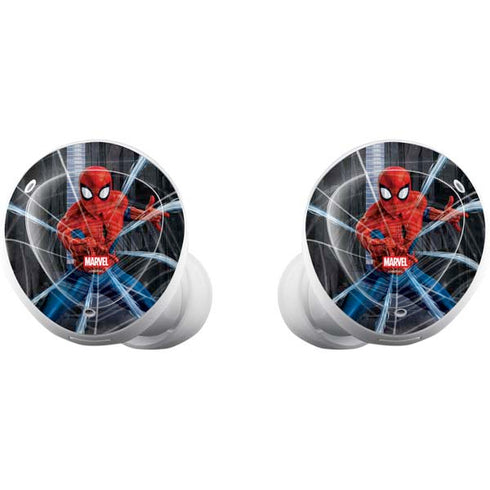 Marvel Spiderman Web Throw Galaxy Buds Plus Skin