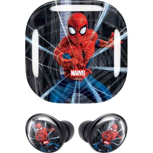 Marvel Spiderman Web Throw Galaxy Buds Pro Skin
