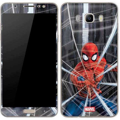 Marvel Spiderman Web Throw Galaxy J7 Skin