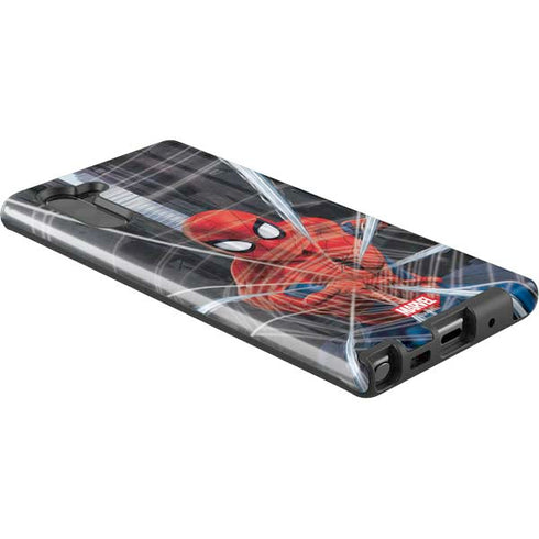 Marvel Spiderman Web Throw Galaxy Note 10 Pro Case