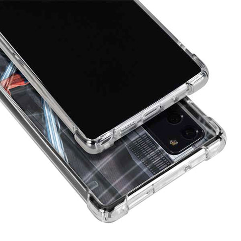 Marvel Spiderman Web Throw Galaxy Note20 5G Clear Case