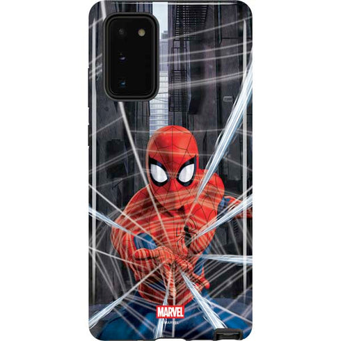 Marvel Spiderman Web Throw Galaxy Note20 5G Pro Case