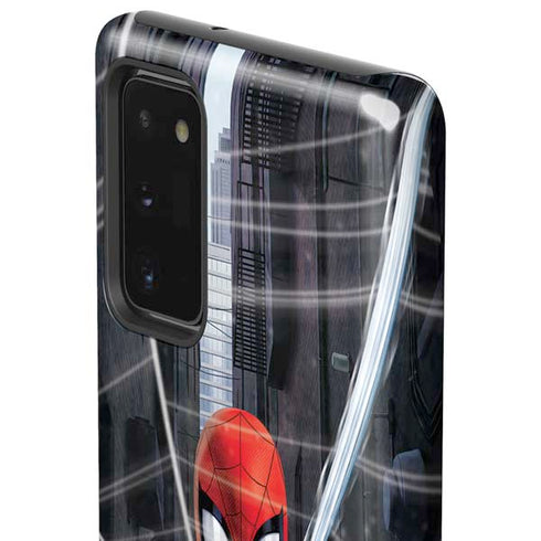 Marvel Spiderman Web Throw Galaxy Note20 5G Pro Case