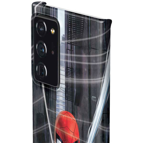 Marvel Spiderman Web Throw Galaxy Note20 Ultra 5G Lite Case