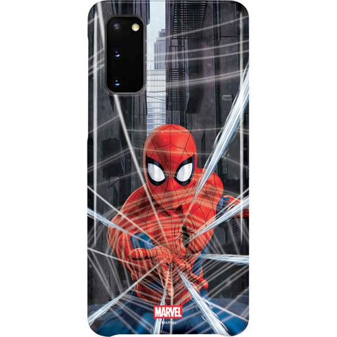 Marvel Spiderman Web Throw Galaxy S20 Lite Case