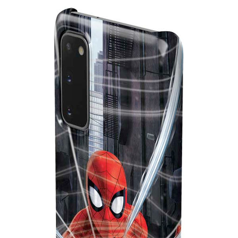 Marvel Spiderman Web Throw Galaxy S20 Lite Case