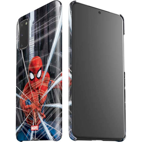 Marvel Spiderman Web Throw Galaxy S20 Lite Case