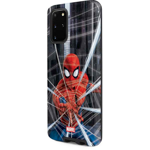 Marvel Spiderman Web Throw Galaxy S20 Plus Pro Case
