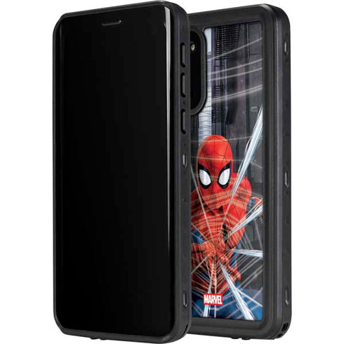 Marvel Spiderman Web Throw Galaxy S20 Plus Waterproof Case
