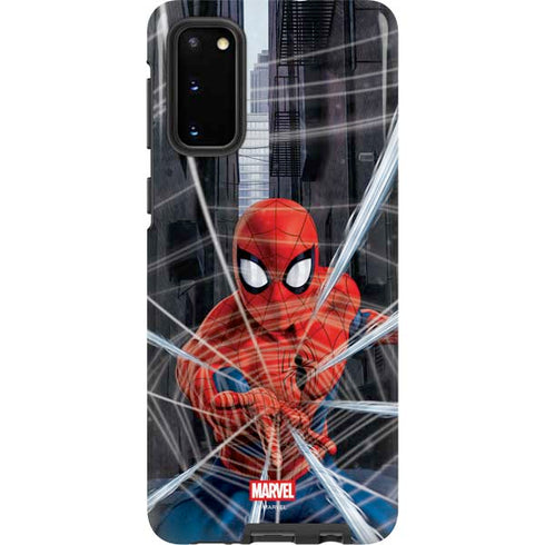 Marvel Spiderman Web Throw Galaxy S20 Pro Case