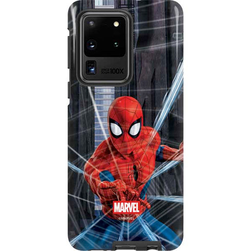 Marvel Spiderman Web Throw Galaxy S20 Ultra 5G Pro Case