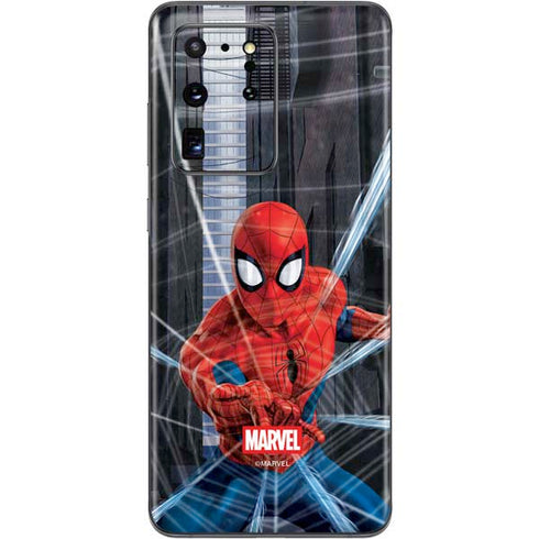 Marvel Spiderman Web Throw Galaxy S20 Ultra 5G Skin