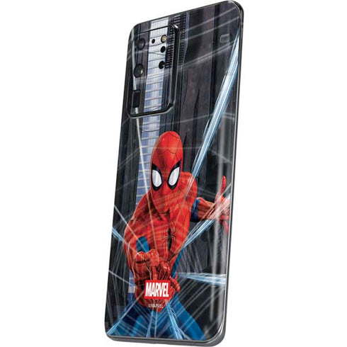 Marvel Spiderman Web Throw Galaxy S20 Ultra 5G Skin