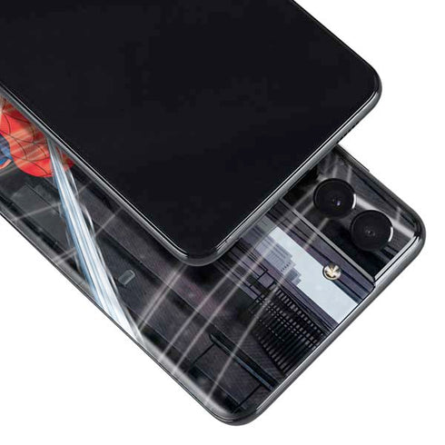Marvel Spiderman Web Throw Galaxy S21 5G Skin