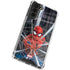 Marvel Spiderman Web Throw Galaxy S21 FE Clear Case