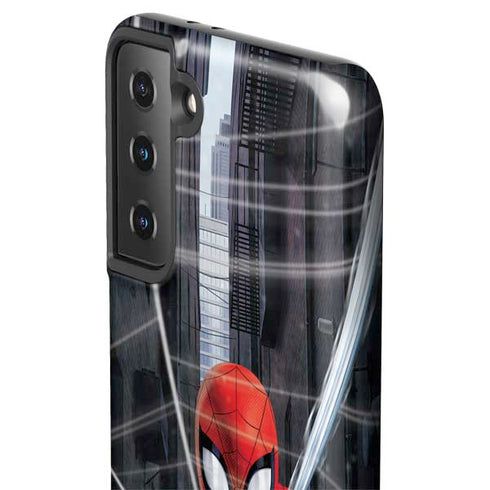 Marvel Spiderman Web Throw Galaxy S21 Plus 5G Pro Case