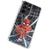 Marvel Spiderman Web Throw Galaxy S21 Ultra 5G Clear Case