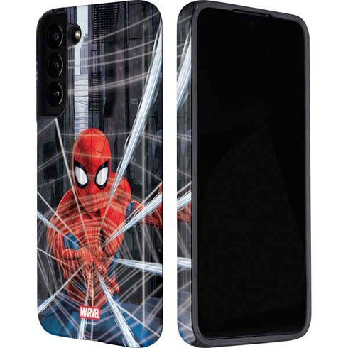 Marvel Spiderman Web Throw Galaxy S22 Plus Pro Case