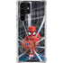 Marvel Spiderman Web Throw Galaxy S22 Ultra Clear Case