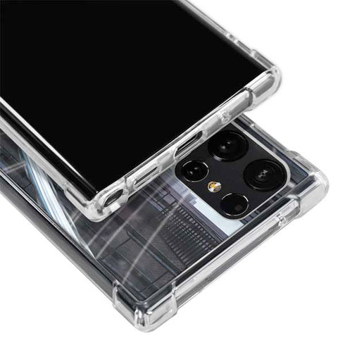 Marvel Spiderman Web Throw Galaxy S22 Ultra Clear Case