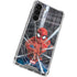 Marvel Spiderman Web Throw Galaxy S23 FE Clear Case