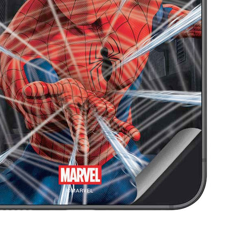 Marvel Spiderman Web Throw Galaxy S23 FE Skin