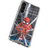 Marvel Spiderman Web Throw Galaxy S23 Plus Clear Case
