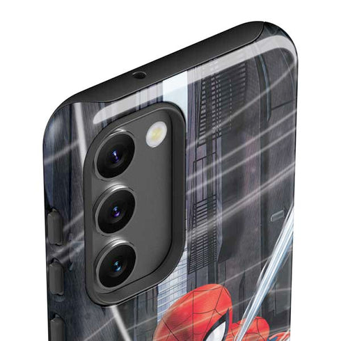 Marvel Spiderman Web Throw Galaxy S23 Plus Pro Case