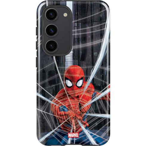 Marvel Spiderman Web Throw Galaxy S23 Pro Case