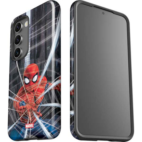 Marvel Spiderman Web Throw Galaxy S23 Pro Case