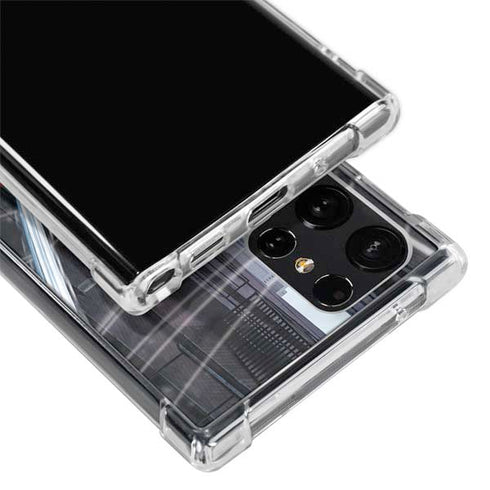 Marvel Spiderman Web Throw Galaxy S23 Ultra Clear Case