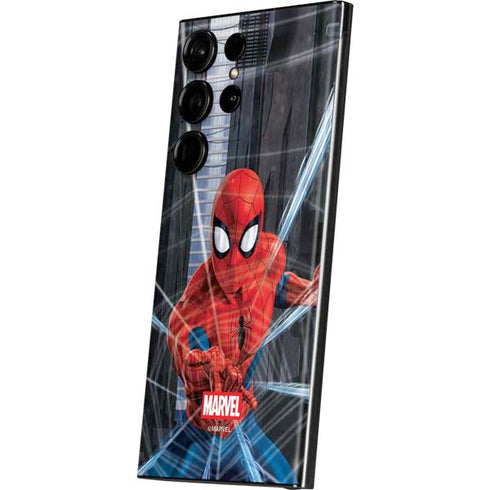 Marvel Spiderman Web Throw Galaxy S23 Ultra Skin