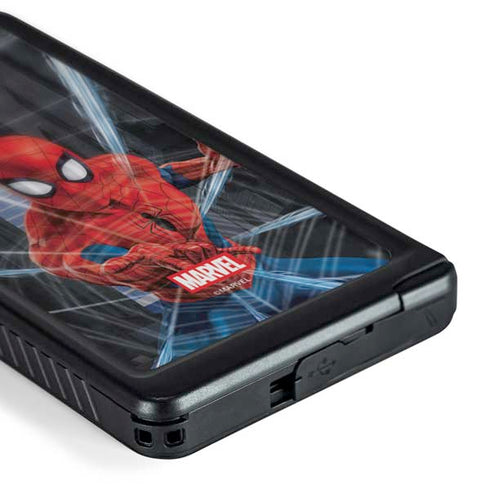 Marvel Spiderman Web Throw Galaxy S24 Ultra Waterproof Case