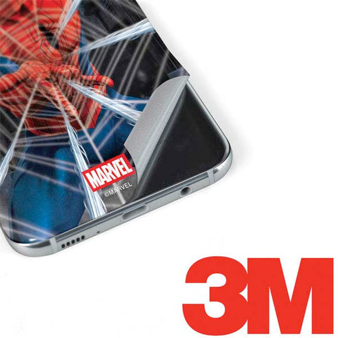 Marvel Spiderman Web Throw Galaxy S8 Plus Skin