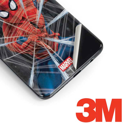Marvel Spiderman Web Throw Galaxy S9 Plus Skin