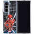 Marvel Spiderman Web Throw Galaxy Z Fold5 5G Clear Case