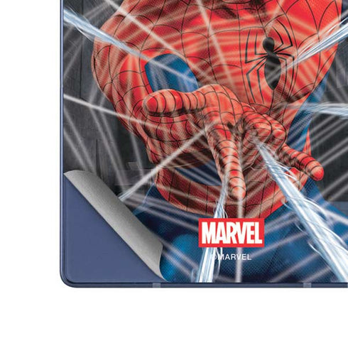 Marvel Spiderman Web Throw Galaxy Z Fold6 Skin