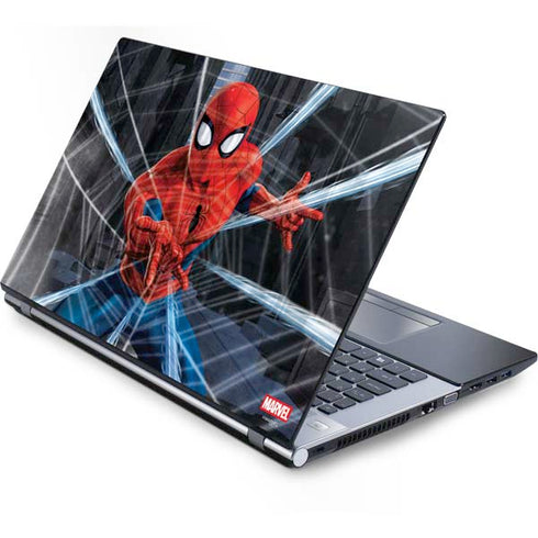 Marvel Spiderman Web Throw Generic Laptop Skin